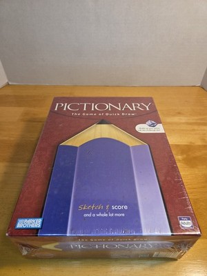 2007 Pictionary Board Game of Quick Draw New Sealed w/ Callenge Die Twist