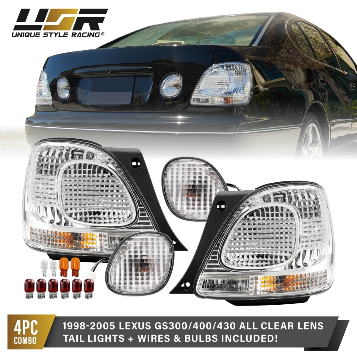 Left Tail Lights for Lexus GS300 for sale | eBay