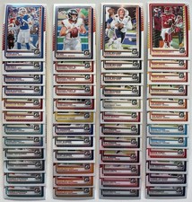 2025 Donruss Optic Football - (48) Card QB Only Lot Allen, Daniels, Williams…