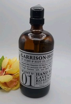 Garrison Home Scent N°1 Hand Soap Lavender Rosemary 32 fl oz New 