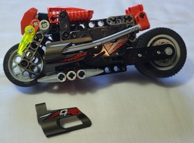LEGO Racers 8354 Exo Force Bike Night Racer Pullback Motor - used but well kept
