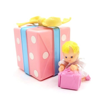 Vtg Mimi and the Goo Goos Mimi and Her Birthday Present Miniature Toy Playset
