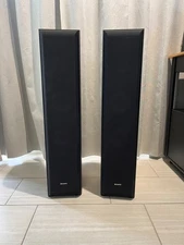 2012 Pair of Sony SS-F6000P 4-Way Floor Standing Speakers Black TESTED Nice!