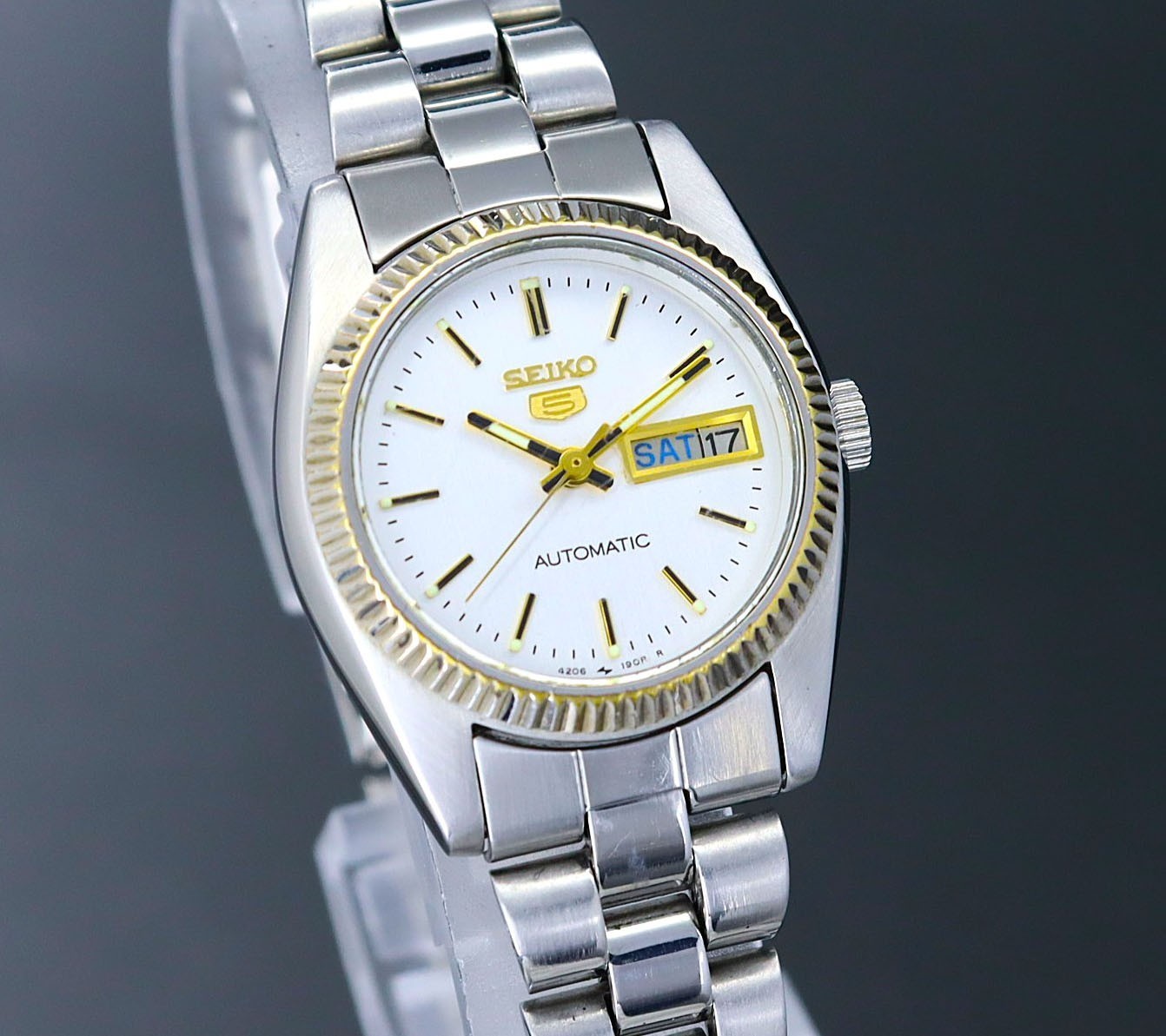 Watch 4206-0510 1980s 5 SEIKO Ladies Automatic [Exc+5] Vintage - vintagewatches.pk