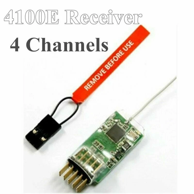 Pour JR SPEKTRUM DSM2 l'émetteur AR4100e 4CH 2.4G 4 canaux micro récepteur - Photo 1/4