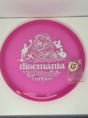 Discmania C-Line MD1 15th Anniversary Edition Pink w/Silver Fractal Foil 180g