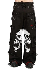 Tripp NYC Big Skull Pants [BLACK/WHITE]