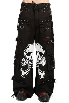 Tripp NYC Big Skull Pants [BLACK/WHITE] | eBay
