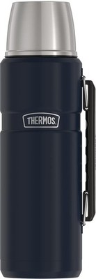 Stainless King 40oz Vacuum-Insulated Beverage Bottle - Midnight Blue Elegance