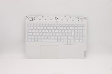 Lenovo Legion 5-15ACH6 Keyboard Palmrest Top Cover Hungarian White 5CB1C93107