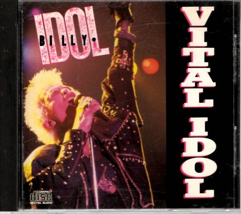 Billy Idol CD Chysalis Records, 1989, VK-41620, Vital Idol