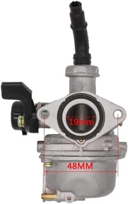 Moto Carburatore PZ19 Carb Per 50 70 90 110cc ATV Quad 4 Ruote - 2
