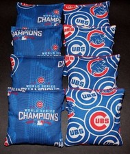 New World series Cubs CORNHOLE BEAN BAGS 8 ACA Regulation WATERPROOF cubs fabric