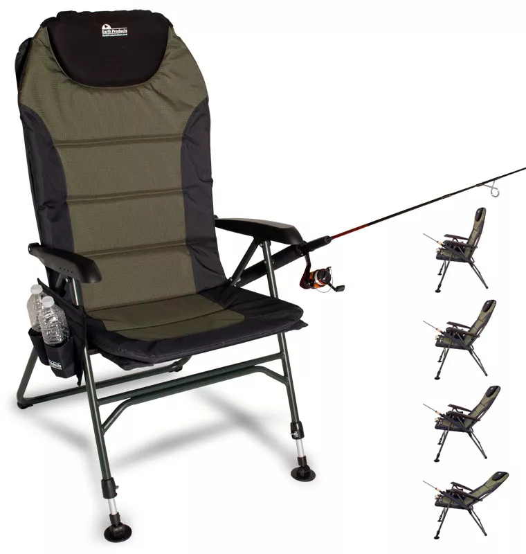 TOP Fishing Chair Adjustable Reclining Outdoor Camping Folding Fish Chairs