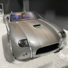 Autoart 1/18 Ford Shelby Cobra Concept Silver Near unused Japan 