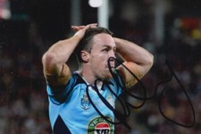 JAMES MALONEY HAND SIGNED 6X4 PHOTO CRONULLA SHARKS RUGBY AUTOGRAPH 2