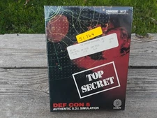 Def Con 5: Authentic S.D.I. Simulation (Commodore 64/128, 1987) SEALED