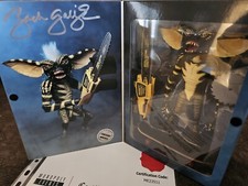 Zach Galligan Gremlins Mini Epics Signed 'Ultimate Stripe' model. Monopoly COA