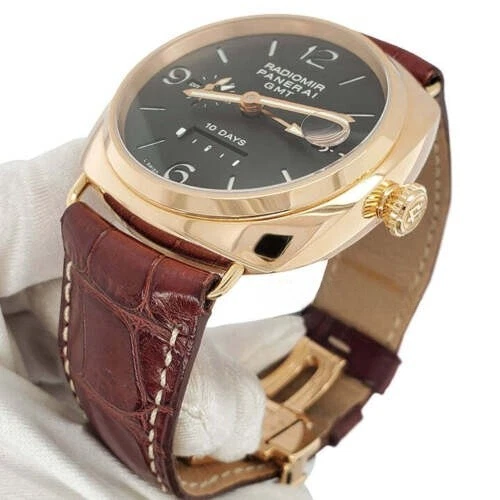Reloj Panerai Radiomir Edición Especial 10 Días GMT Oro Rosa PAM00273 Caja Papeles Foto 3 de 4