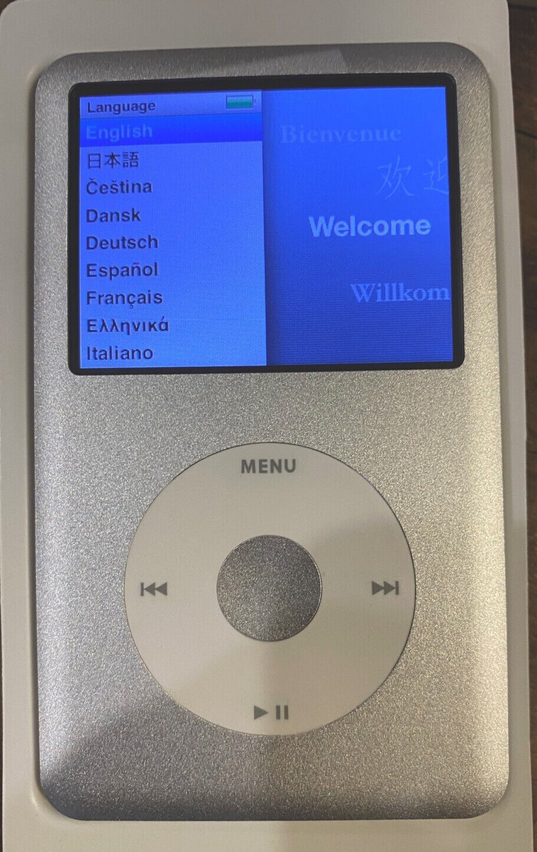 NEW Apple iPod Classic 7th Generation Silver 256GB Sealed Box