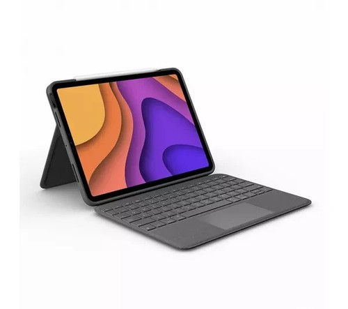 Logitech Folio Touch iPad Air (4th & 5th gen) Keyboard Case - GREY - RRP £169.99