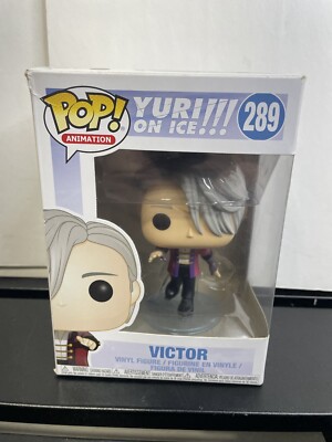 Funko Pop! Yuri On Ice – Victor N°289 – Boîte Correcte (trace D'étiquette)