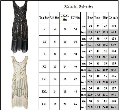 1920s 20's Charleston Great Gatsby Flapper Costume Sequin Dress Women Book Week - Picture 5 of 14