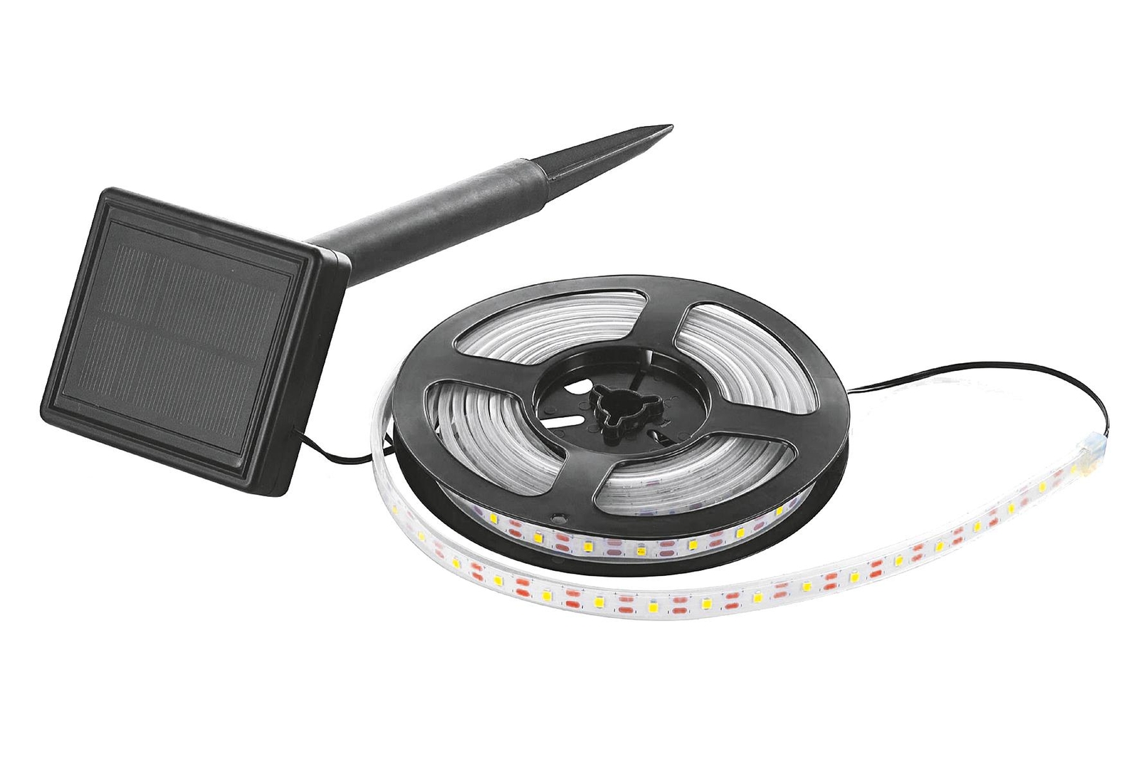 Megatron Solarstripe 300 см IP44 BK RGB, 600 мАч, в комплекте. Erdspieß