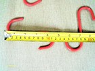 Plastic Vinyl Coated Steel 5" Red S-Style Plant Hanging Hook 40 Piece Set New — photo 7