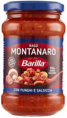 RAGU' MONTANARO BARILLA SAUCE READY ITALIAN TOMATO SAUCE PASTA SAUCES 300g