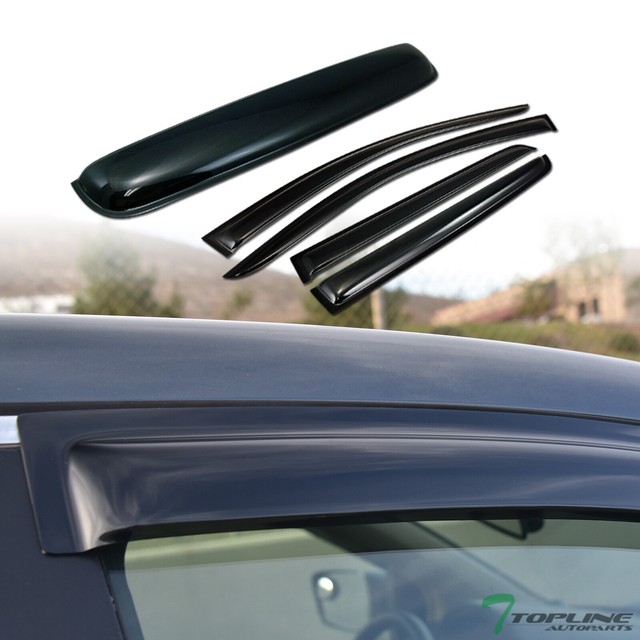 Topline for 20092016 Dodge Journey Window Visors Moonroof Deflector