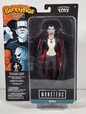 BendyFigs Universal Monsters Dracula Figure With Display Stand