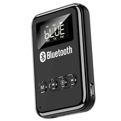 4in1 USB Bluetooth 5.0 Transmitter Receiver Wireless Audio 3.5mm Aux Car Adapter