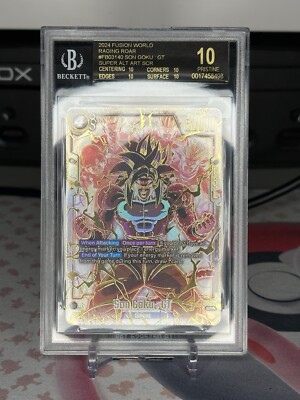 BGS 10 BL Dragon Ball Fusion World Raging Roar Son Goku Gt