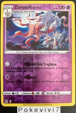 Carte Pokemon ZOROARK 076/196 Holo REVERSE Epée et Bouclier 11 EB11 FR NEUF