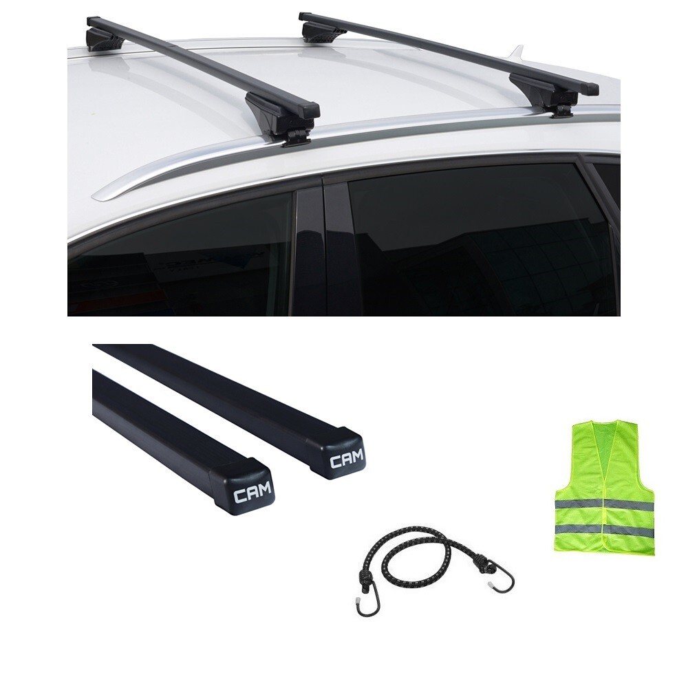 Barre Portatutto Specifiche Honda Civic IX Tourer 13-17 Rail Chiusi 124cm