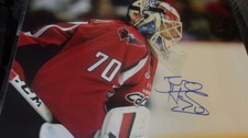 Braden Holtby Washington Capitials signed 11x14 Photo COA 