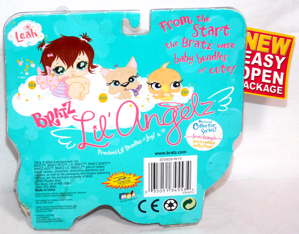 Doll New Bratz LIL Angelz Leah # 123 & 129 Parrot Pet 262 Puppy | eBay
