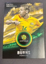 2016/17 Tap N Play Caltex Socceroos Card Nathan Burns #002