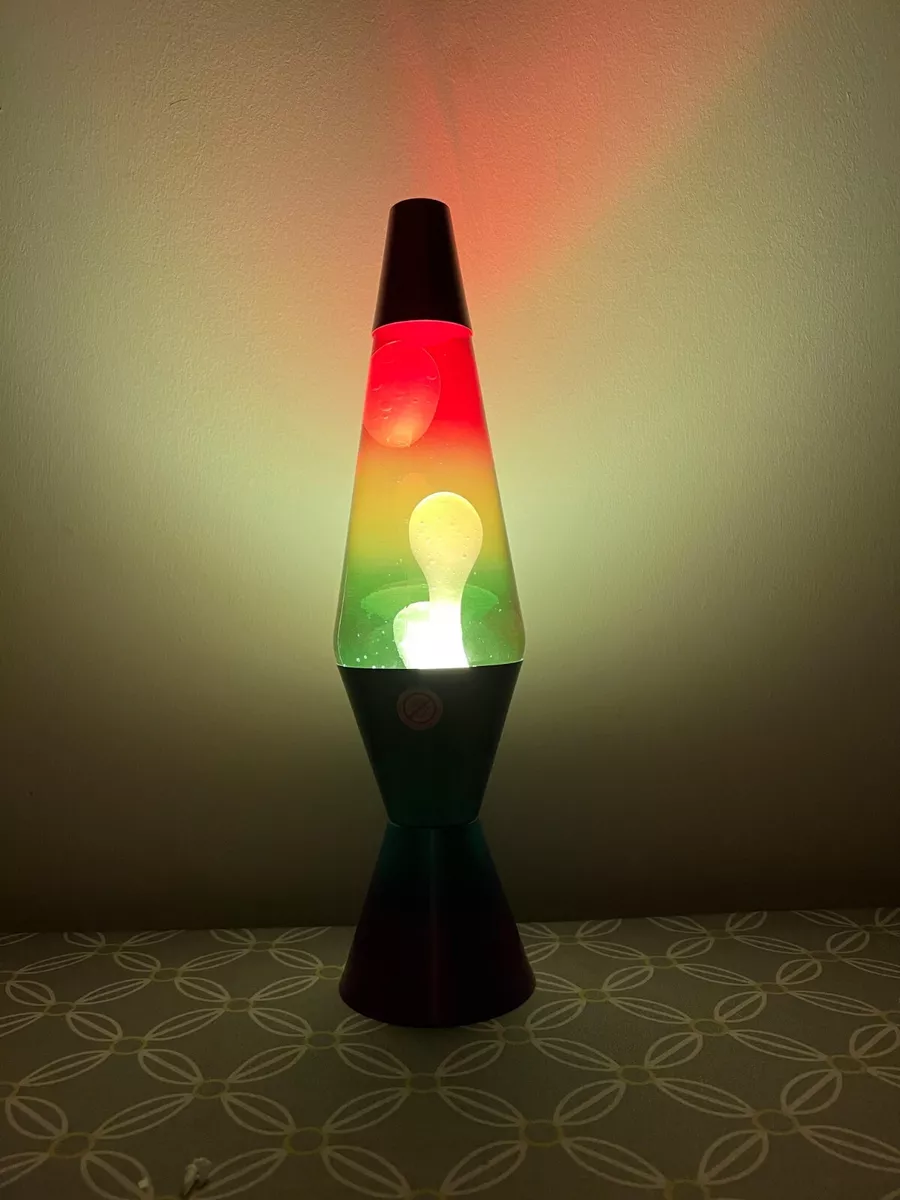 Rainbow lava sale lamp