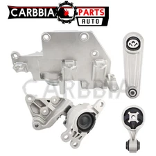 4pc Motor Mount Kit Set for 14-17 Nissan Rogue 2.5L Engine - Auto Transmission