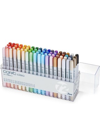 COPIC sketch ciao 72本 Copic Ciao Sketch Marker 72 Color Start Set Artist Markers