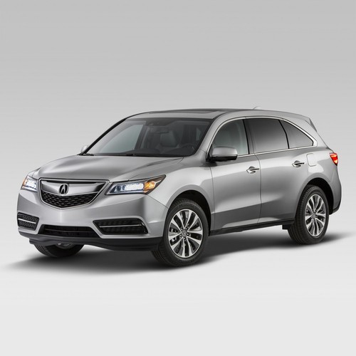 Acura MDX Dual Logos Chrome Metal License Plate Frame - Bild 3 von 3