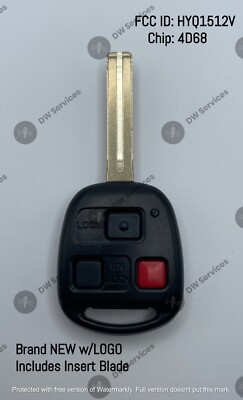 Lexus リモコンキー 3ボタン NEW! Lexus 3-button keyless entry remote head key fob HYQ1512V