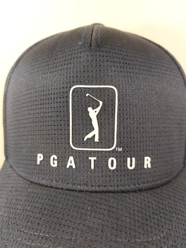 Sombrero ajustable PGA Tour Airflux azul marino NUEVO malla con tirantes - Imagen 3 de 13