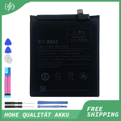 Für Xiaomi Akku BN43 Mi Redmi Note 4X Batterie Accu Battery NEU