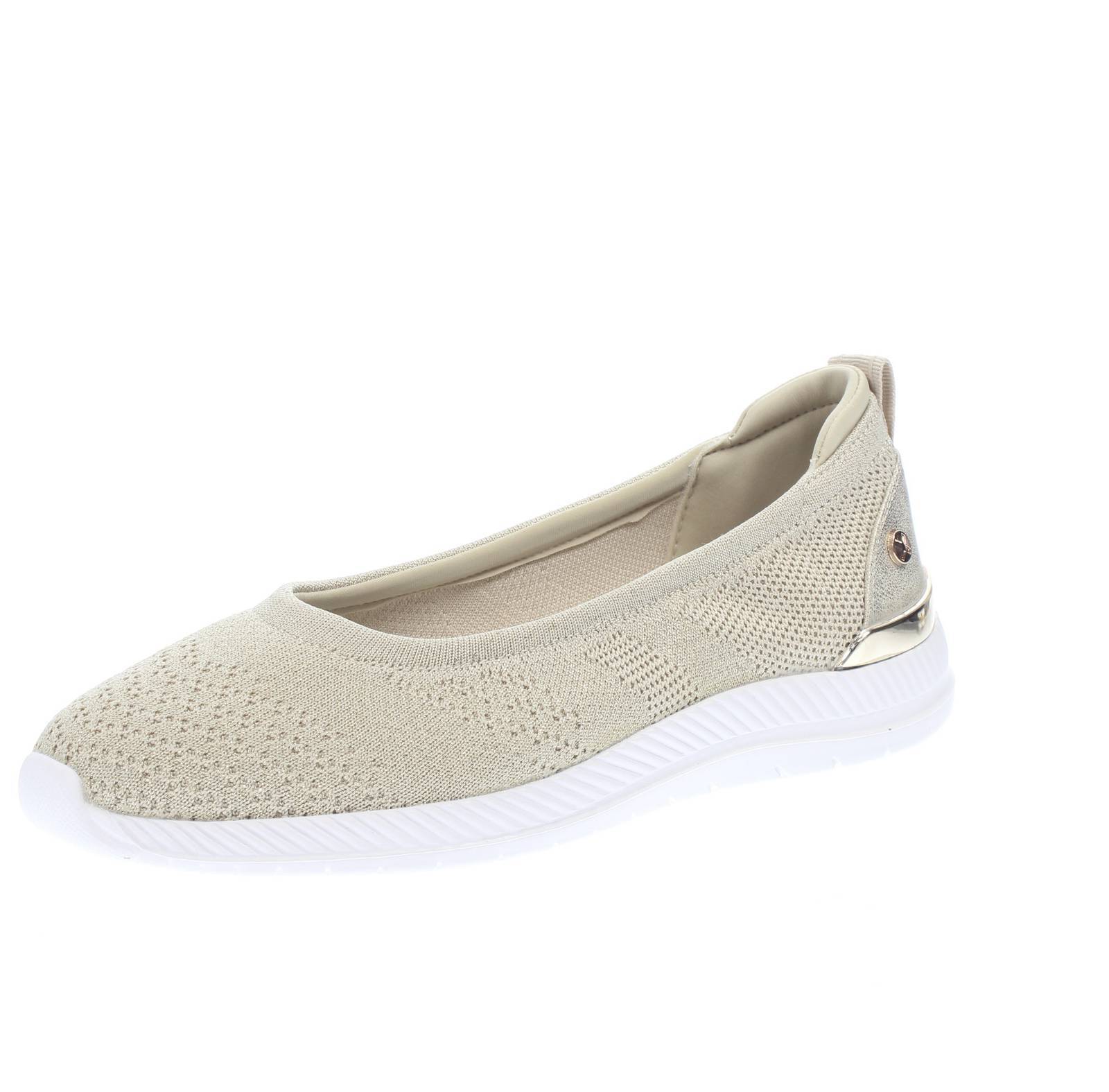 Балетки для обуви Xti бежевого цвета Tessuto - Taglia 40 [26,3 см] Scarpe Donna