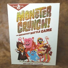 General Mills Monster Crunch! The Breakfast Battle Card Board Game 