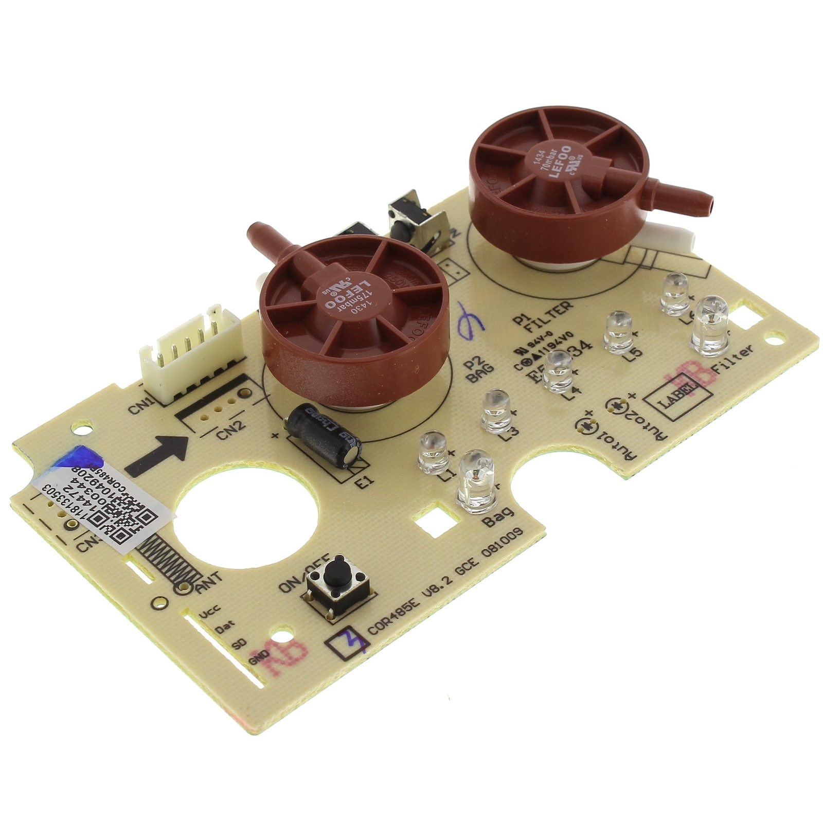 Module électronique de commande aspirateur pour entretien maison