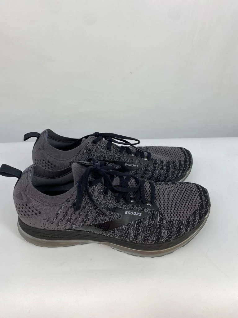BROOKS MENS BEDLAM 2 ROAD RUNNING COMFORTBALE BLACK GRAY CUSHION